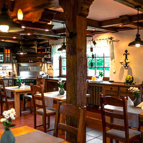 Im Restaurant.